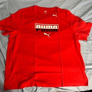 NWT Puma Red T-Shirt Size XXL